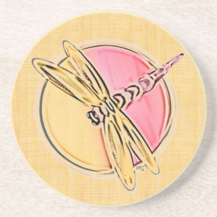 Dragonfly Outline Coaster