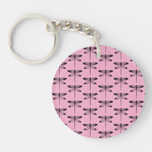 Dragonfly Pattern Keychain
