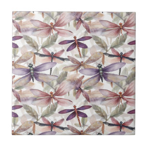 Dragonfly Pattern Tile