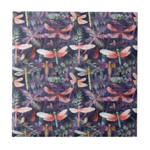 Dragonfly Pattern Tile