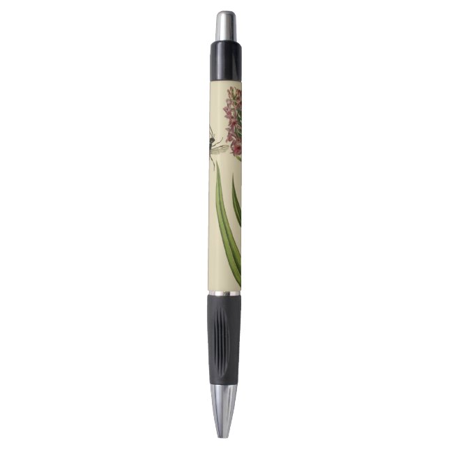 Dragonfly Pen - Emmy Rubber Grip Pen (Front Vertical)