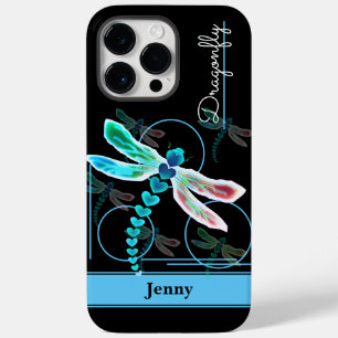 Dragonfly Personalized (Blue) Case-Mate iPhone 14 Pro Max Case