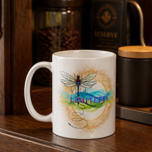 Dragonfly Personalized Coffee Mug