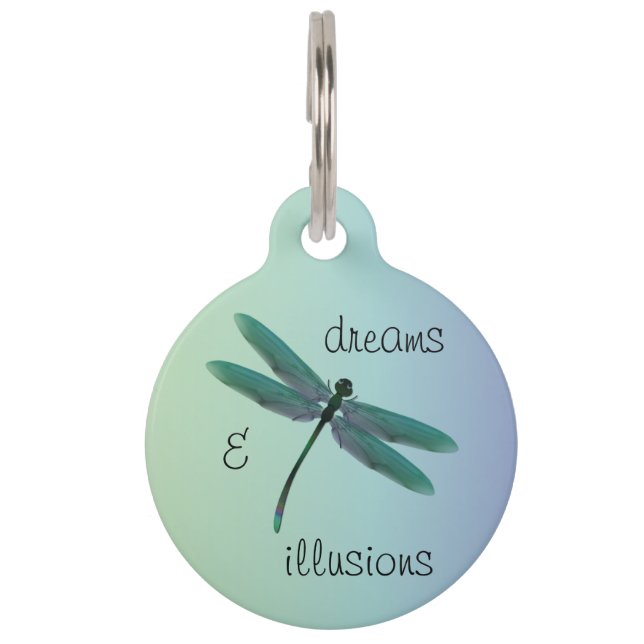 Dragonfly Pet Tag (Front)