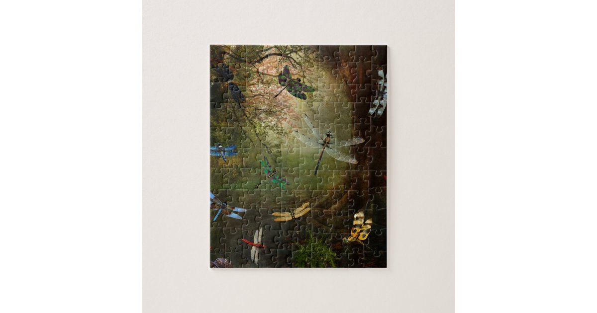Dragonfly Playground Jigsaw Puzzle Zazzle