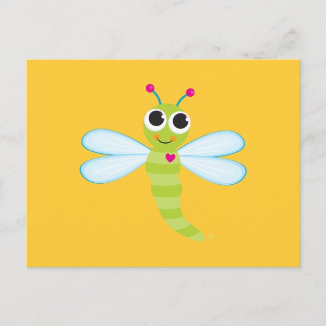 Dragonfly Postcard (Front)