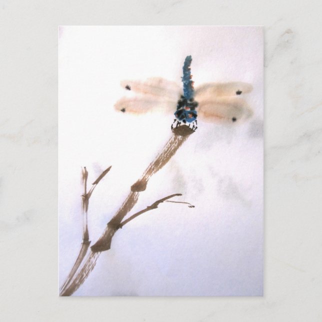 Dragonfly Postcard (Front)
