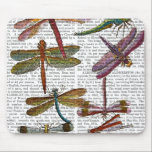 Dragonfly Print 4 Mouse Pad<br><div class="desc">Animals & Nature</div>