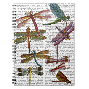 Dragonfly Print 4 Notebook