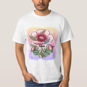 Dragonfly Red Poppy T-Shirt