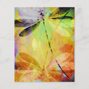 Dragonfly reflection