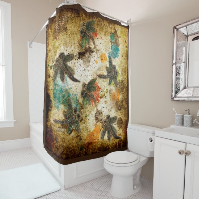 Dragonfly Rustic Splash (In Situ)