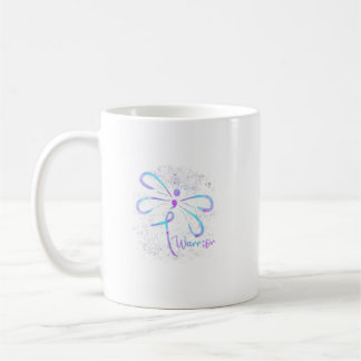 Dragonfly Semicolon Suicide Prevention Awareness O Coffee Mug