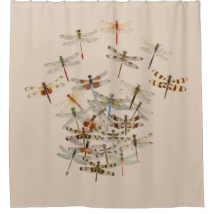 Dragonfly Shower Curtain