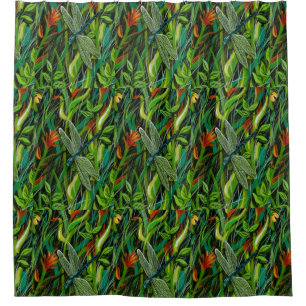Dragonfly Shower Curtain