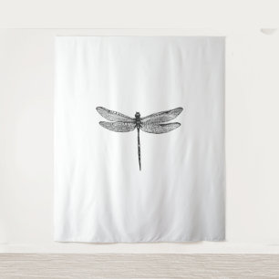 Dragonfly Sketch Tapestry