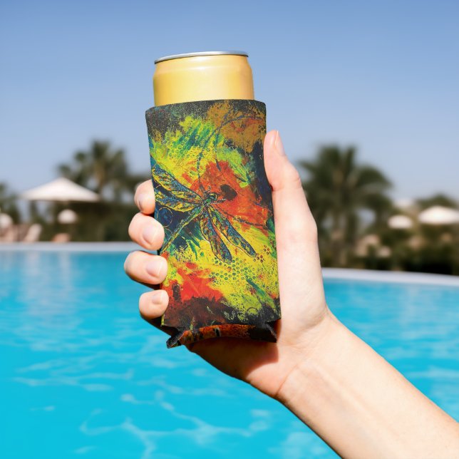 dragonfly skinny can cooler  (In Situ Pool)