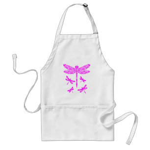 Dragonfly Spirit in Pink Standard Apron