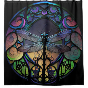Dragonfly Stained Glass