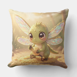 Dragonfly – Star Nectar of the Silent Night.1 Throw Pillow