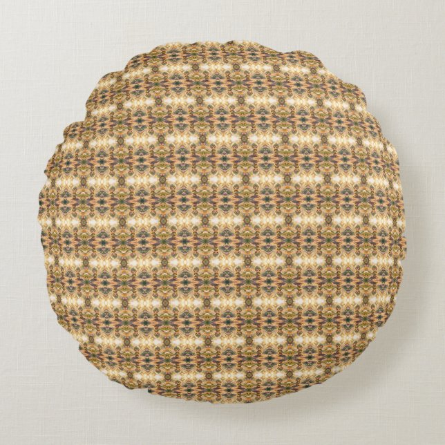 Dragonfly – Star Nectar of the Silent Night.5 Round Pillow (Front)