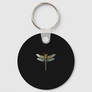 Dragonfly Steam Punk Insect Art Engineer Steampunk Keychain