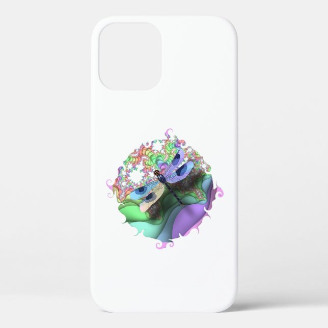 Dragonfly Swirl  Case-Mate iPhone Case (Back)
