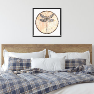 Dragonfly Talking Canyons, New Mexico Canvas Print