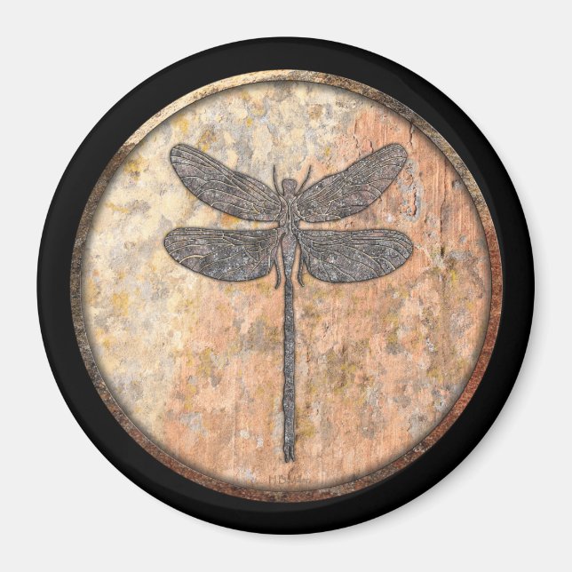 Dragonfly Talking Canyons, New Mexico Magnet (Front)