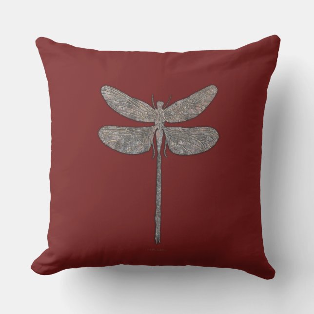 Dragonfly Talking Canyons, New Mexico Outdoor Pill Pillow (Front)
