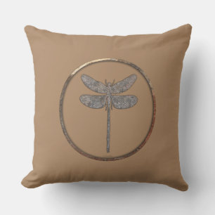 Dragonfly Talking Canyons, New Mexico Outdoor Pillow