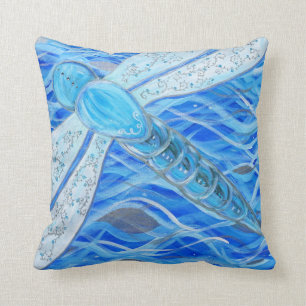 Dragonfly Throw Pillow