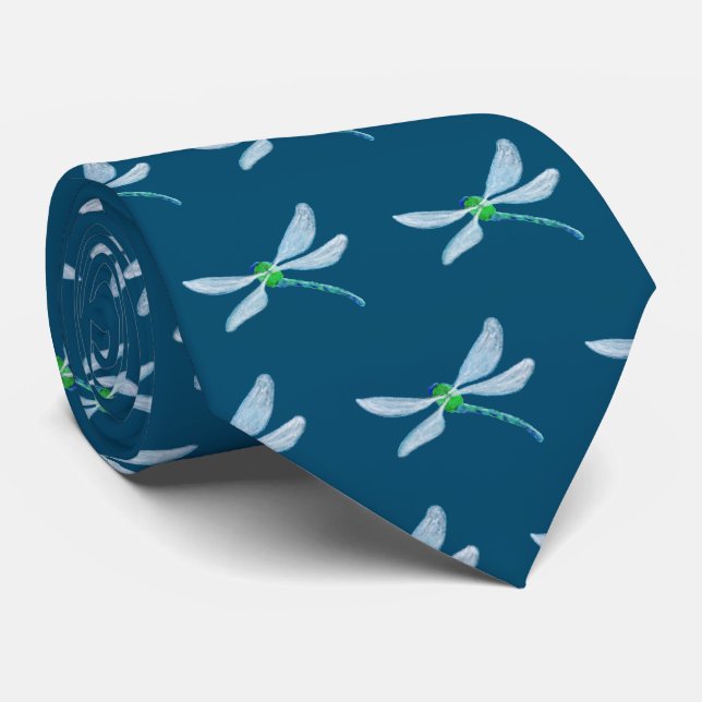 Dragonfly Tie (Rolled)