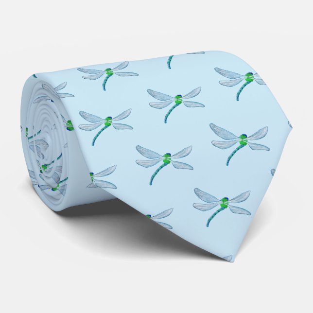 Dragonfly Tie (Rolled)