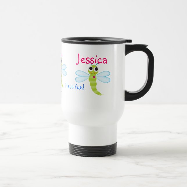 Dragonfly Travel Mug (Right)