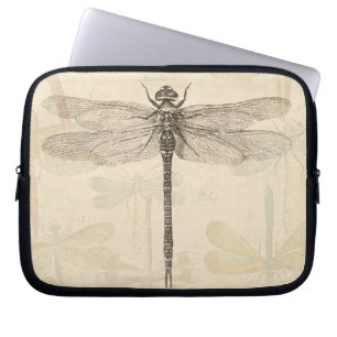 Dragonfly Vintage Antique Classic Nature Laptop Sleeve