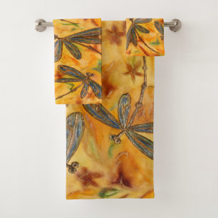 Dragonfly Warm Breeze Towel Set