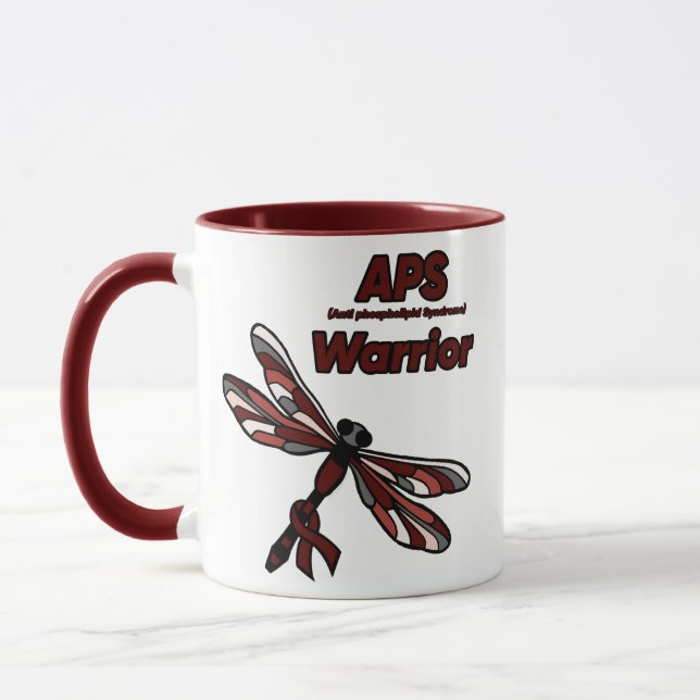 Dragonfly/Warrior...APS Mug (Left)