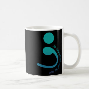 Dragonfly Warrior Semicolon Suicide Prevention Awa Coffee Mug