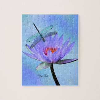 Dragonfly  Water Lily Puzzle