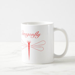 Dragonfly - White 11 oz Classic White Mug