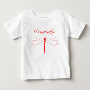 Dragonfly - White Baby Fine Jersey T-Shirt