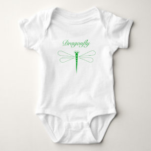 Dragonfly - White Baby Jersey Bodysuit