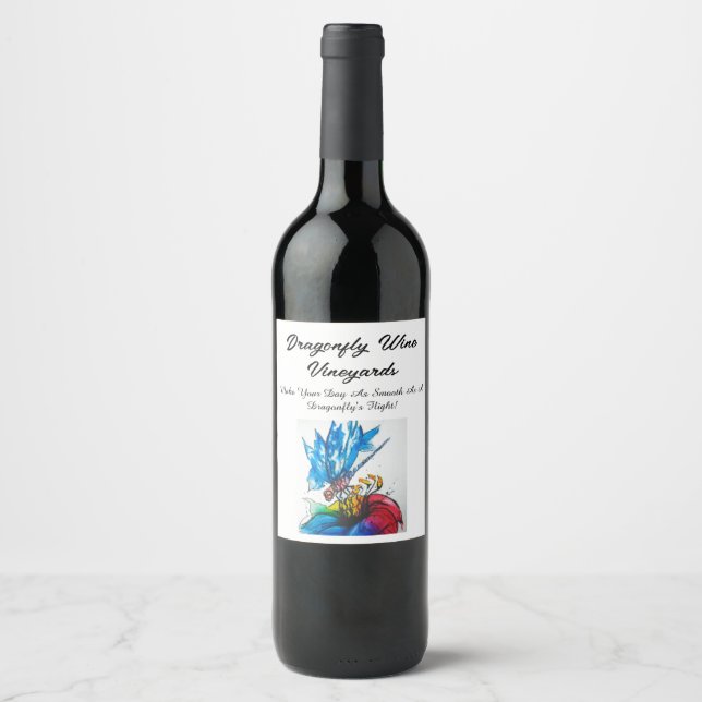 DRAGONFLY WINE VINYARDS LABEL (Front)