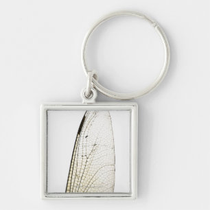 Dragonfly wing keychain