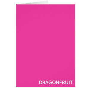 Dragonfruit pink colour name