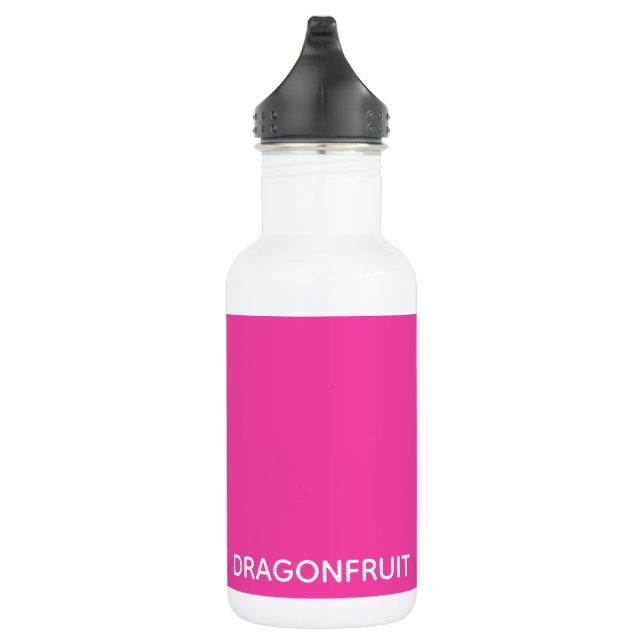 Dragonfruit pink colour name 532 ml water bottle (Right)