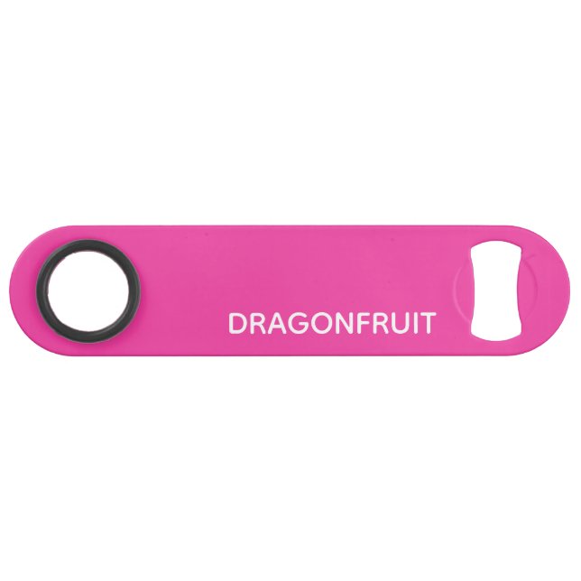 Dragonfruit pink colour name bar key (Front (Horizontal))
