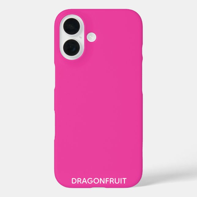 Dragonfruit pink colour name Case-Mate iPhone case (Back)
