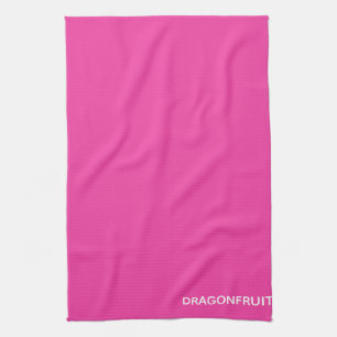 Dragonfruit pink colour name kitchen towel
